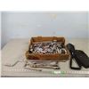 Image 1 : Huge Lot of Sockets, Ratchets, and Folding Garden Shovel