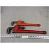 Image 1 : (2X THE MONEY) 2 Pipe Wrenches 14" Husky and 18"