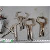 Image 2 : (4) Vice Grips, Kenwood Stereo, Clevis