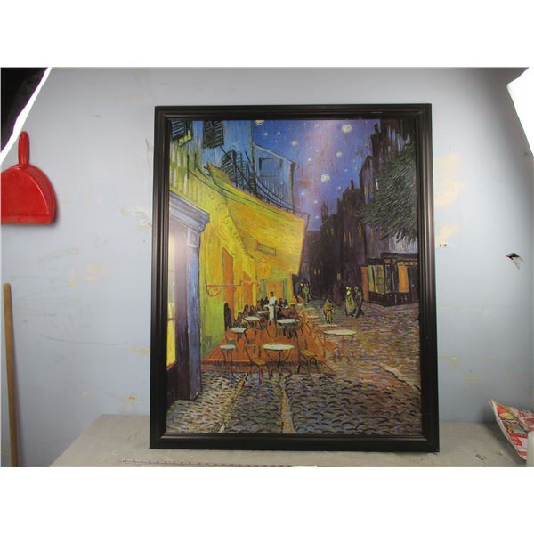 Large Picture in Frame (37" x 45 1/4" in L)