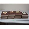 Image 1 : Set of 26 Leather Back Western Books (Time Life Books The Old West) Like New 1970's-1980's