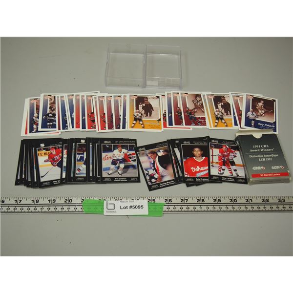 2004 Atomic Hockey Cards and 1991 CHL Award Winners Hockey Cards