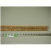 Image 3 : Vintage Wooden Advertising Metre Sticks (2)