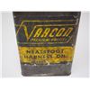 Image 2 : Macleods Varcon Neatsfoot Harness Oil Tin 7.5" x 12" x 3 3/8" tin (1/2 Full)
