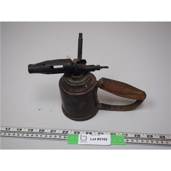 Brevete S.G.D.G. Made in Belgium Patent 54313 Blowtorch Brass