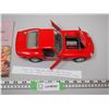 Image 2 : 1962 Red Ferrari GTO 1/18 Scale Diecast Burago Brand Made In Italy Plus 1962 Remember When Book