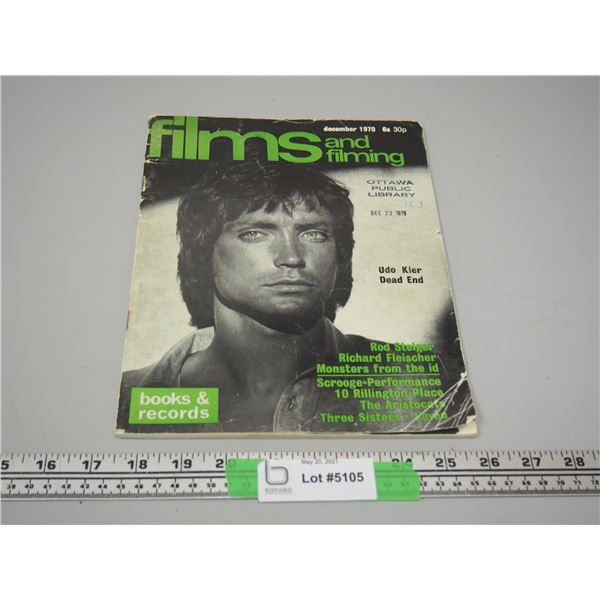 Dec 1970 Films and Filming Book