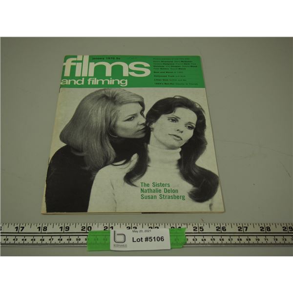 Jan 1970 Films and Filming Book