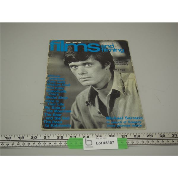 April 1970 Films and Filming Book
