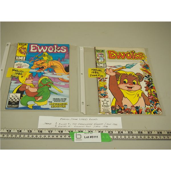 Marvel Star 1986 Ewok Comics (2)