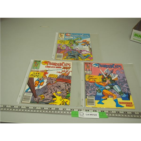 Marvel Star Comics 1987 #9, 10, 12 (V.G. Condition)