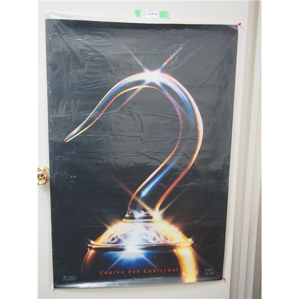 Hook 1991 Robin Williams Original One Sheet Advance Teaser Poster 27" x 40" V.G. Condition