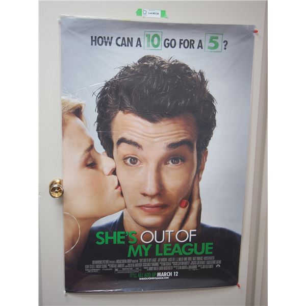 She Is Out Of My League Original 27" x 40" V.G. Condition Poster