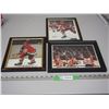 Image 1 : Framed Photos Team Canada 8x10, CCCP #4 8x10, Dennis Hall #10 8x10