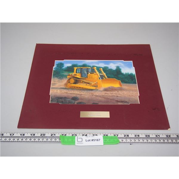 Cat D6R Painting By Charles Freitag