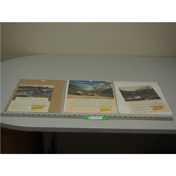 (3X THE MONEY) 1958 Cat Advertising Ads