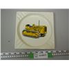 Image 2 : Cat D6 Ashtray Foley Tractor Co. Ceramic (Has Chip) 7 1/4"