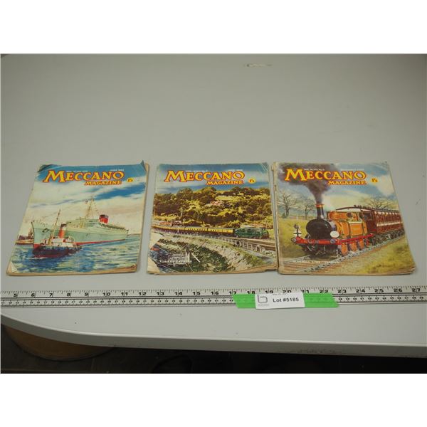 1962, 1963 Meccano Magazines (3)