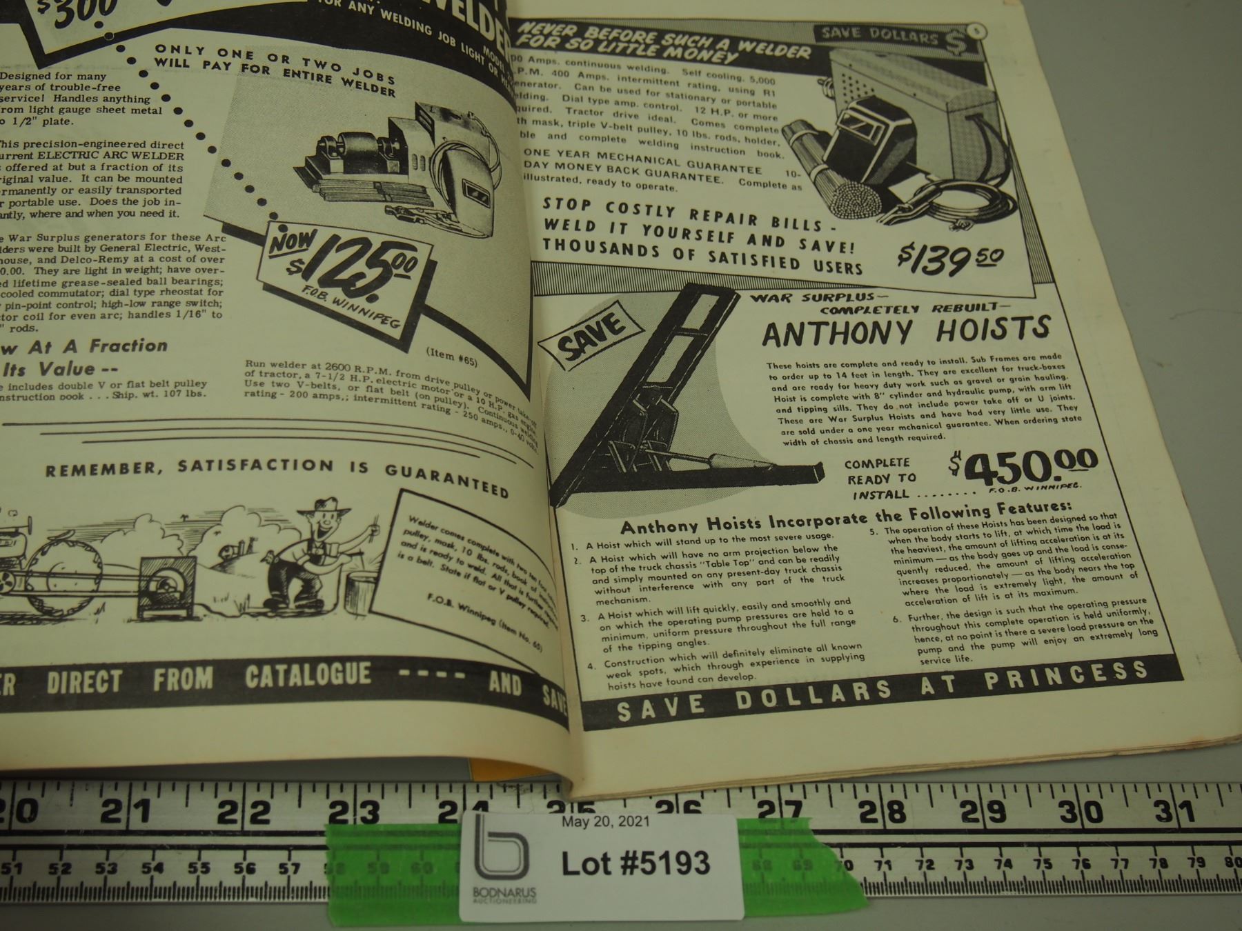 Princess Auto Catalog 19512, Central Tractor Parts Catalog, Plus