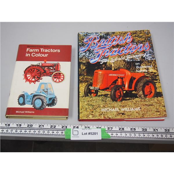 British Tractors Book and Farm Tractors in Colour Book