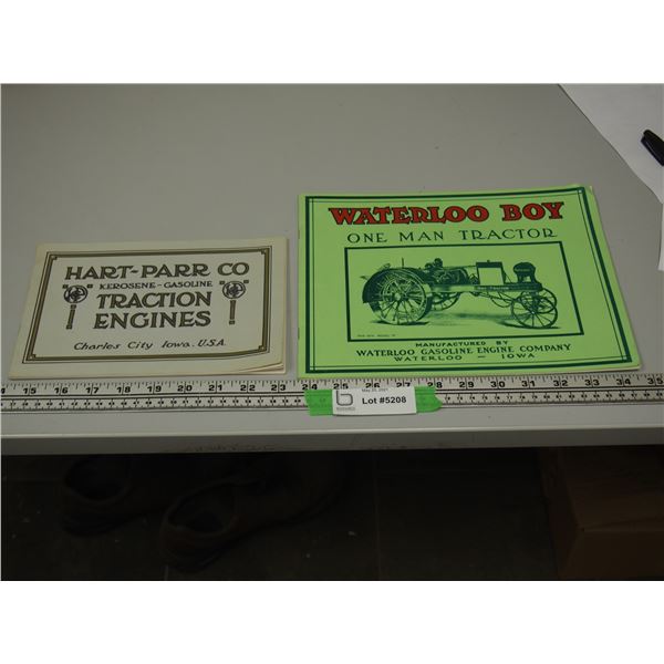 (2X THE MONEY) Waterloo Boy and Hart Parr Books (Repo)