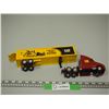 Image 3 : Norscot Group Made in China Kenworth Semi and Trailer 1/50 Scale? 14" Long With Cat Advertising