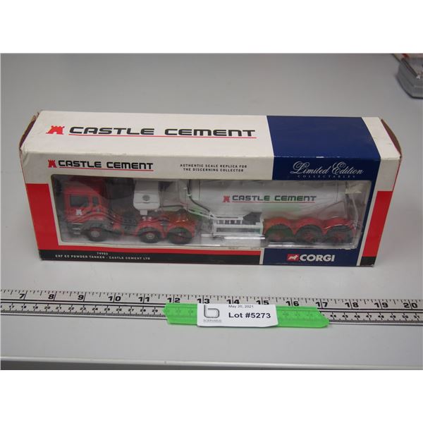 Corgi Castle Cement ERF EC Powder Tanker (NIB)