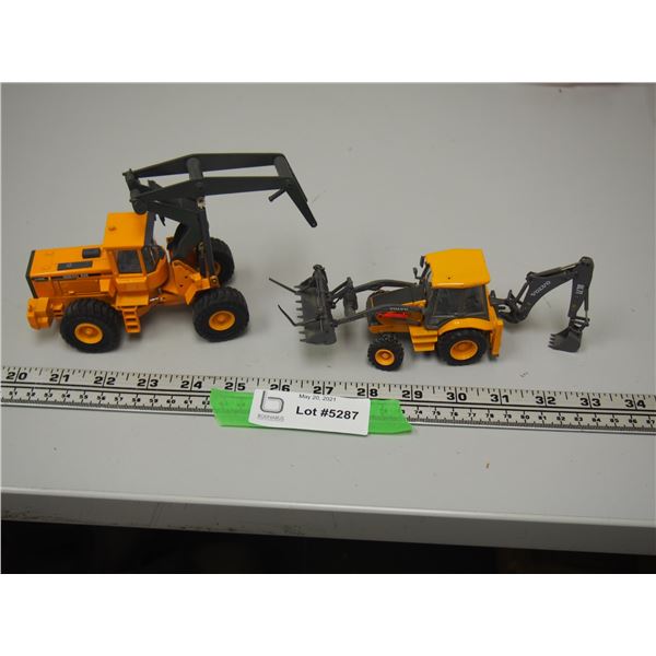 Volvo BM L 180 C Loader (No Attachment) Plus Volvo B171 Backhoe