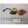 Image 3 : Ertl Case 1845C Bobcat (2.5" L) Plus Volvo EC45 1/50 Excavator