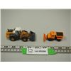 Image 1 : Siku Leibherr Loader (4" L) Plus Wilkin Berlin W. Highway Dept Truck (2.5" L)