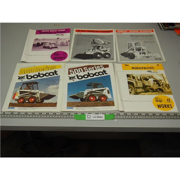 Vintage Bobcat Sales Brochures