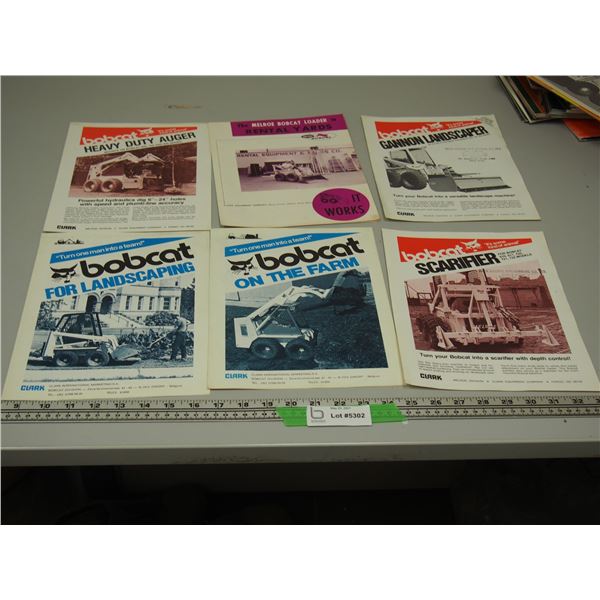 Vintage Bobcat Sales Brochures