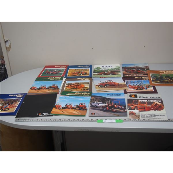 Ditch Witch Sales Brochures