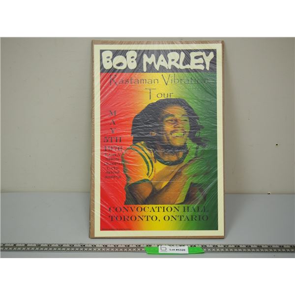 1976 Bob Marley Concert Poster (12x18)