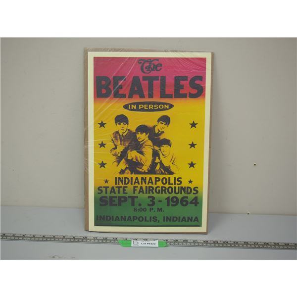 1964 Beatles Concert Poster (12x18)