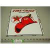 Image 1 : Texaco Fire Chief Enamel Sign (12 3/4" x 16 1/4")