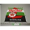 Image 1 : Texaco Sky Chief Enamel Sign (12 3/4" x 16 1/4")