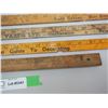 Image 4 : Lot of 5 Vintage Metre Sticks