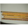Image 2 : Lot of 5 Vintage Metre Sticks