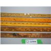Image 4 : Lot of 5 Vintage Metre Sticks