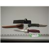 Image 1 : (2) Knives (One Rapala Fileting knife Plus Old Timer Schrade Knife) WIth Sheaths