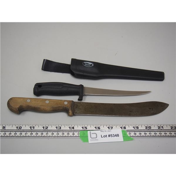 Fileting Knife and Vintage Knife (2)
