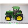 Image 1 : John Deere Plastic Toy Tractor 7330 (Missing Back Window) Britians Ertl (11.5" Long)