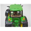 Image 4 : John Deere Plastic Toy Tractor 7330 (Missing Back Window) Britians Ertl (11.5" Long)