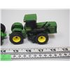 Image 2 : (3X THE MONEY) John Deere Toy Tractors (3.5" and 4" Long)