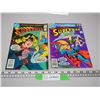 Image 1 : (2X THE MONEY) DC Comics 40 cent and 60 cent Superman Comics (2)