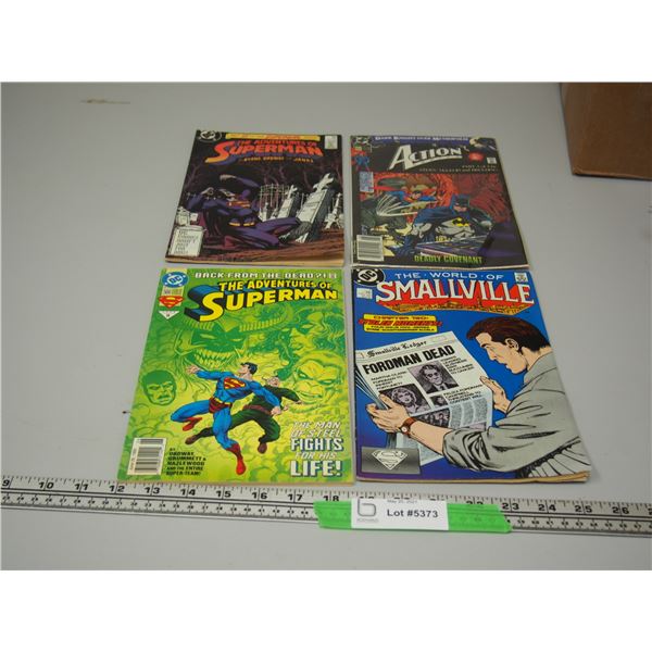 Lot of 4 DC Comics 75 cent and $2.50