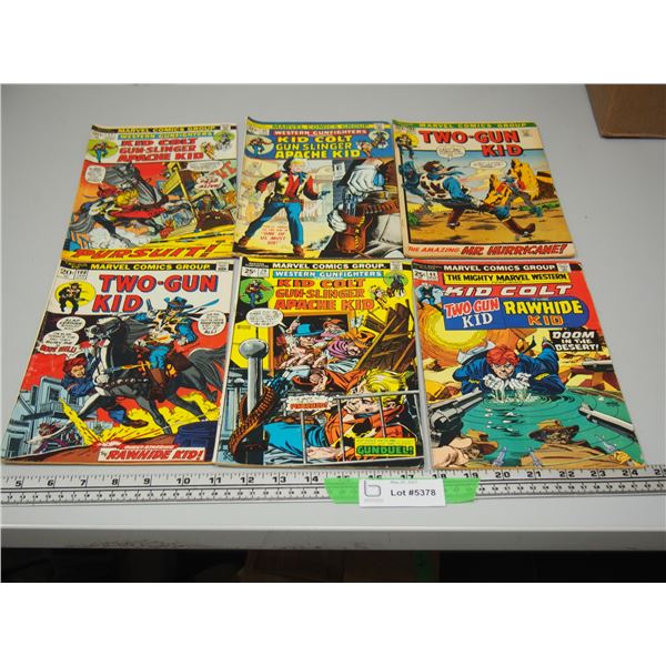 Lot of 6 Marvel Comics 20, 25 cent