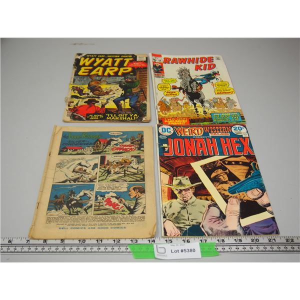 Vintage Comics 15 cent, 25 cent (4) (2 are poor condition)