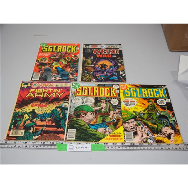 DC Comics Army Related 25 cent, 35 cent (5)